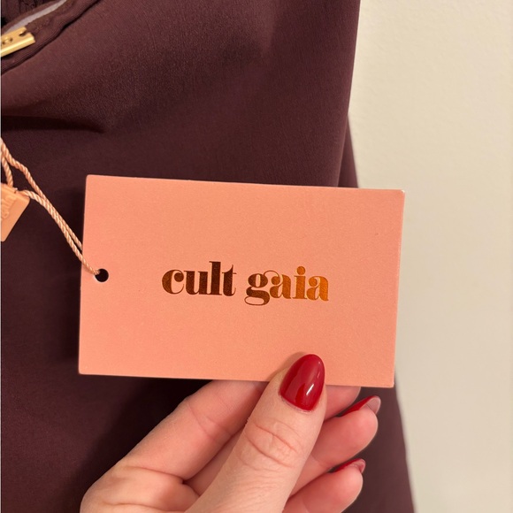 NWT Cult Gaia Castila Embellished Halterneck Midi Dress - Picture 8 of 10